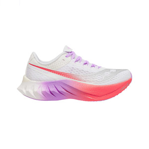 Saucony Endorphin Pro 4 (B Standard) Womens White/Crocus