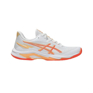 Asics Netburner Ballistic FF 4 (B Standard) White/Vivid Coral