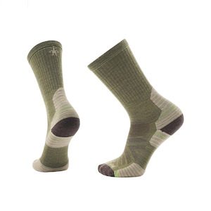 Accessories Socks: Smartwool Hike Targeted Cushion Crew Sock Winter Moss