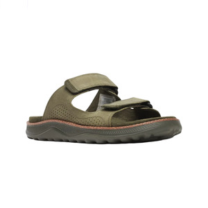 Merrell Cove Leather Slide Mens Dark Moss