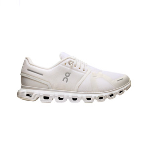 Womens Daily Trainers: On Cloud 6 (B Standard) Womens White/White