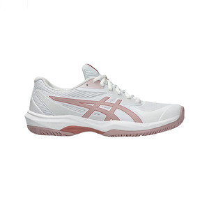 Sports Netball Court: Asics Gel Game 9 (B Standard) Womens White/Morganite