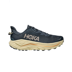 Hoka Challenger 8 (2E Wide) Mens Faded Navy/Pampas Grass