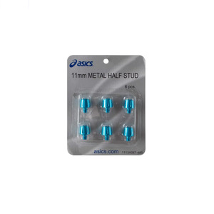 Football Rugby: Asics 11mm Metal Half Stud Blue