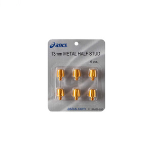 Asics 13mm Metal Half Stud Gold
