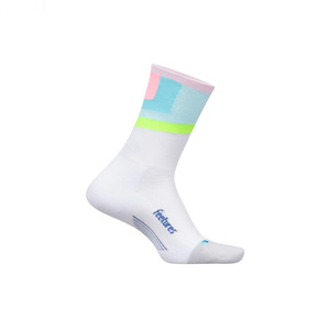 Feetures Elite Light Cushion Mini Crew Candy Court