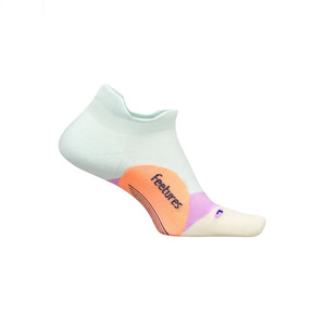 Feetures Elite Light Cushion No Show Tab Crisp Mint