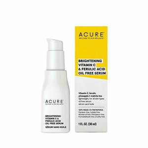 Acure: Brightening Vit C & Ferulic Acid Oil Free Serum