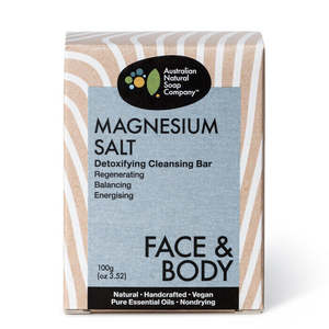 Detoxifying Cleansing Bar - Magnesium Salt