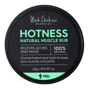 Black Chicken Remedies: Hotness Natural Muscle Rub