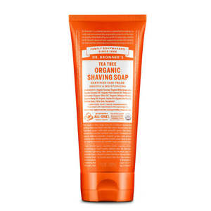 Dr Bronners: Organic Shaving Soap - Tea Tree