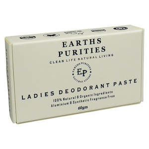 Earths Purities: Ladies Natural Deodorant Paste