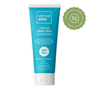 SPF50+ Natural Clear Zinc Sunscreen