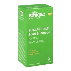 Ethique: Scalp Health Solid Shampoo for Dry, Flaky Scalps