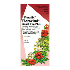 Floradix: Floravital Herbal Liquid Iron Extract