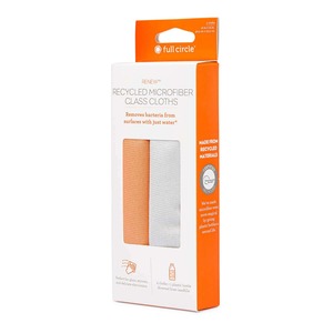 Full Circle: Renew Glass Cleaning Microfibre Cloths