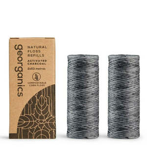 Georganics: Natural Floss Charcoal Refill