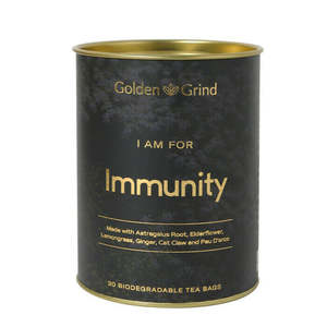 Golden Grind: Immunity Tea