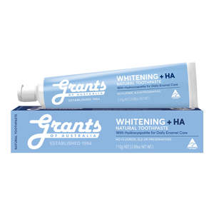 Grants: Natural Whitening Toothpaste with HA+