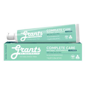 Grants: Complete Care Natural Toothpaste - With Fluoride