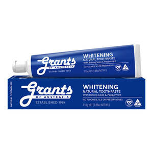 Whitening Natural Toothpaste With Peppermint - Fluoride Free