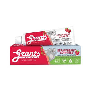 Strawberry Surprise Kids Natural Toothpaste - Fluoride Free