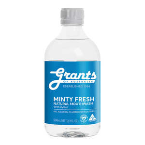 Grants: Minty Fresh Natural Mouthwash