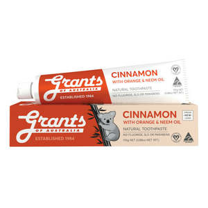 Cinnamon Natural Toothpaste - Fluoride Free