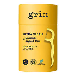 Ultra Clean Charcoal Infused Floss Picks