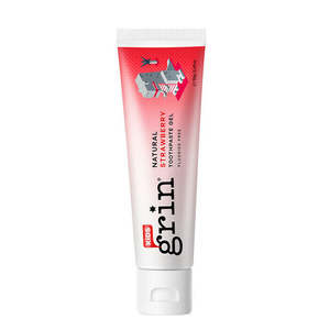Grin: Kids Natural Strawberry Toothpaste