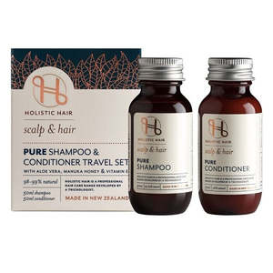 Holistic Hair: Pure Shampoo & Conditioner Travel Set