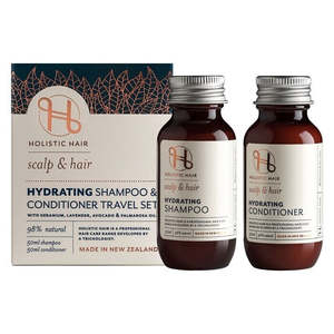 Holistic Hair: Hydrating Shampoo & Conditioner Travel Set