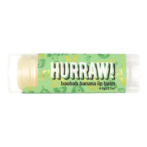 Hurraw Lip Balm: Organic Lip Balm - Baobab Banana