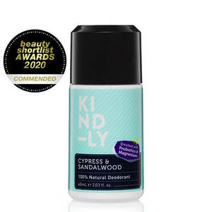 100% Natural Deodorant - Cypress & Sandalwood
