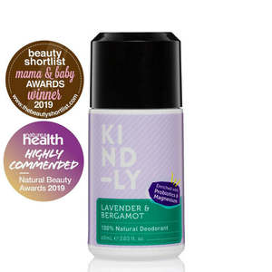 Kind Ly: 100% Natural Deodorant - Lavender & Bergamot