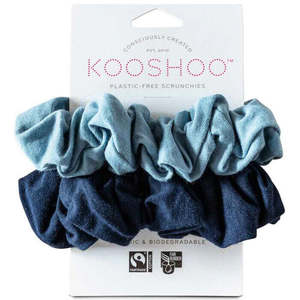 Plastic-Free Scrunchies - Evening Sky