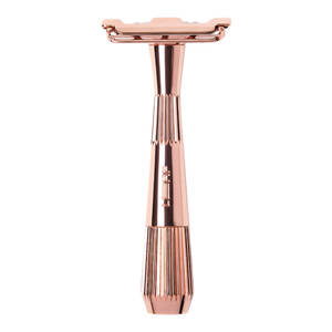 Leaf Shave: Twig Razor + Blades - Rose Gold