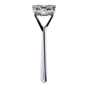 Leaf Razor + Blades - Chrome