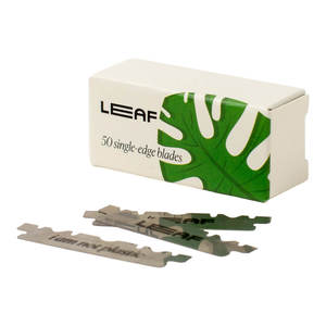 Leaf Shave: Single-Edge Blades