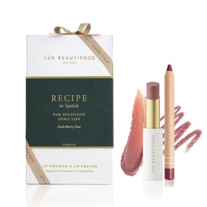 Luk Beautifood: Recipe of a Lipstick - Nude Berry Duo