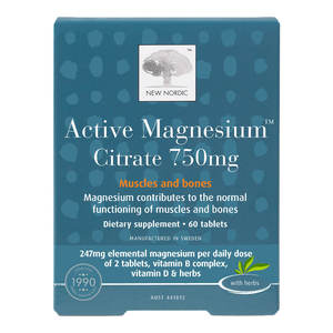 New Nordic: Active Magnesium Citrate 750mg