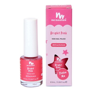 No Nasties: Kids Water-Based Nail Polish - Bright Pink