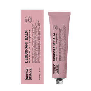 Noosa Basics: Deodorant Balm - Rose Geranium + Pomegranate