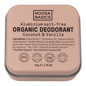 Noosa Basics: Deodorant Cream Tin - Coconut & Vanilla