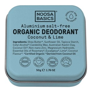 Bi-Carb Free Deodorant Cream Tin - Coconut & Lime