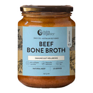 Nutra Organics: Beef Bone Broth Concentrate - Natural Beef