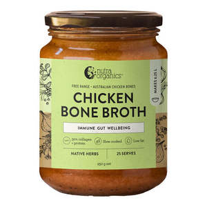 Nutra Organics: Chicken Bone Broth Concentrate - Native Herbs