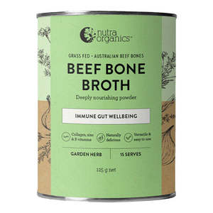 Nutra Organics: Beef Bone Broth - Garden Herb
