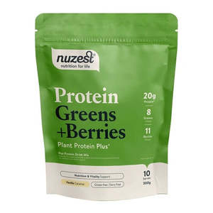 Nuzest: Protein Greens + Berries Vanilla Caramel