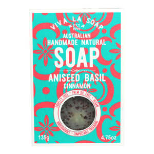 Natural Soap - Aniseed Basil & Cinnamon